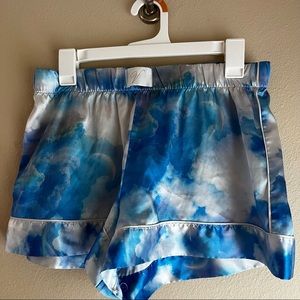 VS silk sleep short bottoms.